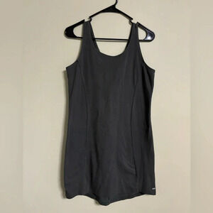 Under Armour Dark Gray Sleeveless Scoop Neck Mini Activewear Dress Size Small